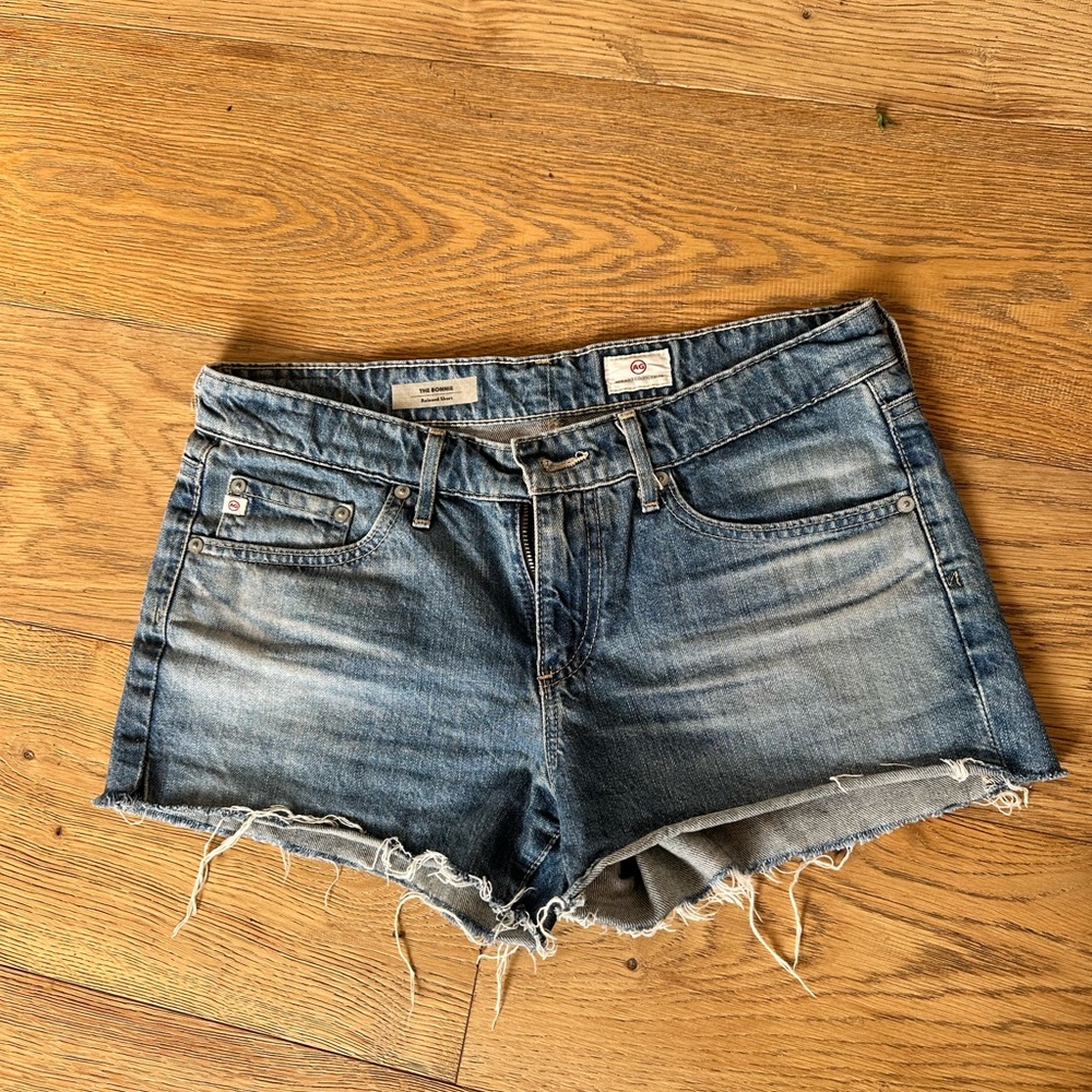 Ag Adriano Goldschmied Blue Jean Shorts Cut-Off. Wore 2x bought the wrong size
